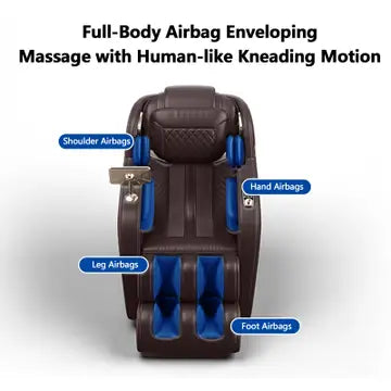 Zero Gravity Massage Chair: Sl-Track+Heat+Foot Rollers - My Store