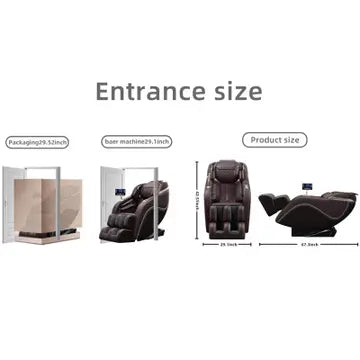 Zero Gravity Massage Chair: Sl-Track+Heat+Foot Rollers - My Store