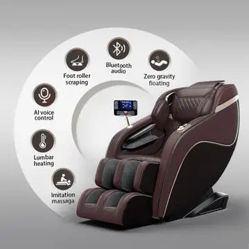 Zero Gravity Massage Chair: Sl-Track+Heat+Foot Rollers - My Store