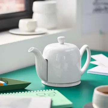 Salam Teapot - 4 Cups (23 oz) Ceramic & Stainless Steel - My Store