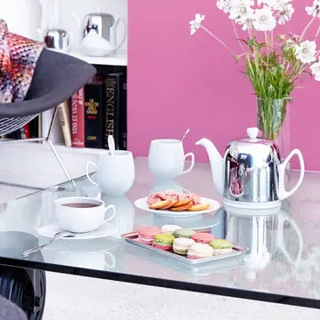 Salam Teapot - 4 Cups (23 oz) Ceramic & Stainless Steel - My Store