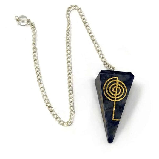 4 Sided Reiki Sodalite Pendulum - My Store