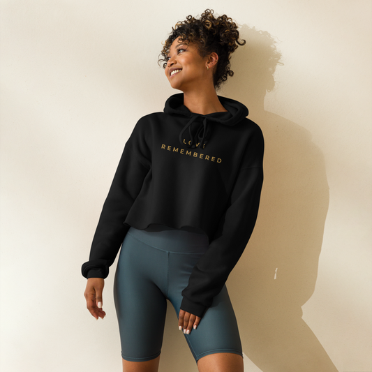 Love Remembered Cropped Hoodie - - My Store